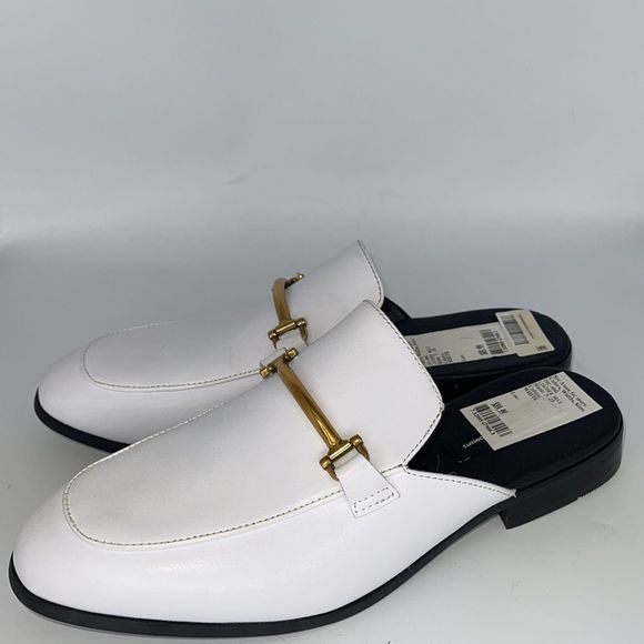 INC International Concepts Other - New INC Blaze white leather mule size US 8M